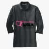 Women's Silk Touch 3/4 Sleeve Polo Thumbnail
